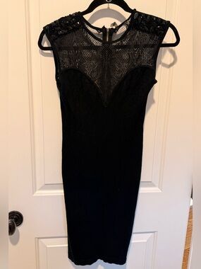 GUESS Los Angeles Black Dress